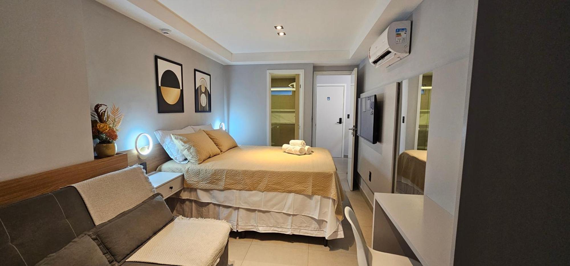 Flat Premium Aconchegante E Super Confortavel Em Cabo Branco Apartment Joao Pessoa
