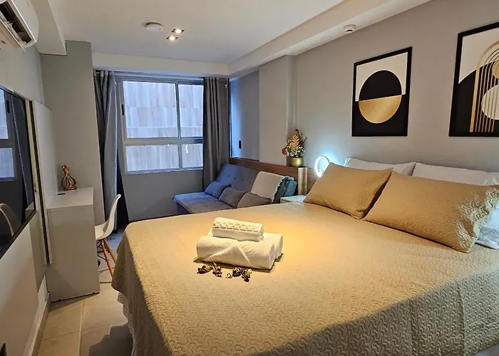 Flat Premium Aconchegante E Super Confortavel Em Cabo Branco