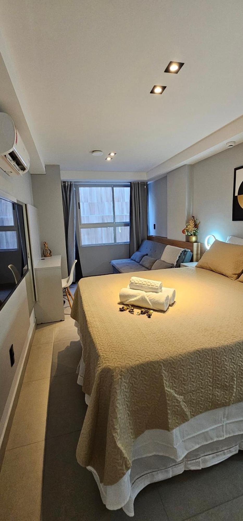Flat Premium Aconchegante E Super Confortavel Em Cabo Branco Apartment