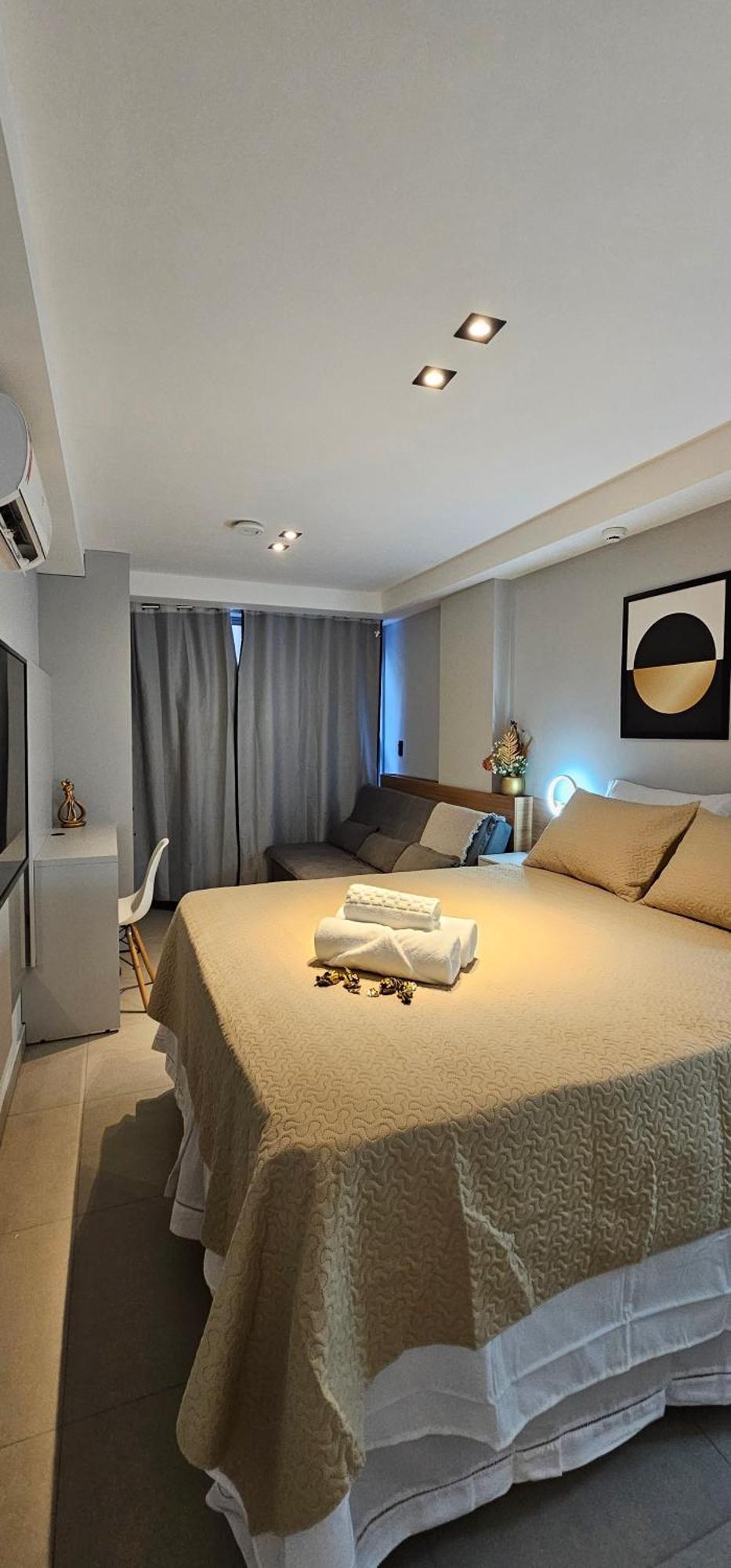 Flat Premium Aconchegante E Super Confortavel Em Cabo Branco * Joao Pessoa