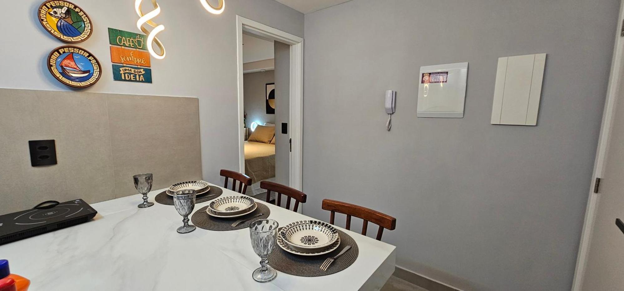 Flat Premium Aconchegante E Super Confortavel Em Cabo Branco